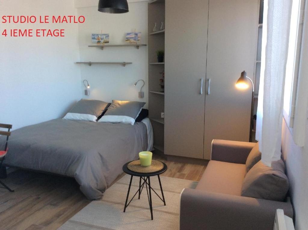 Les Studios Vue Mer Le Matlo دينار المظهر الخارجي الصورة