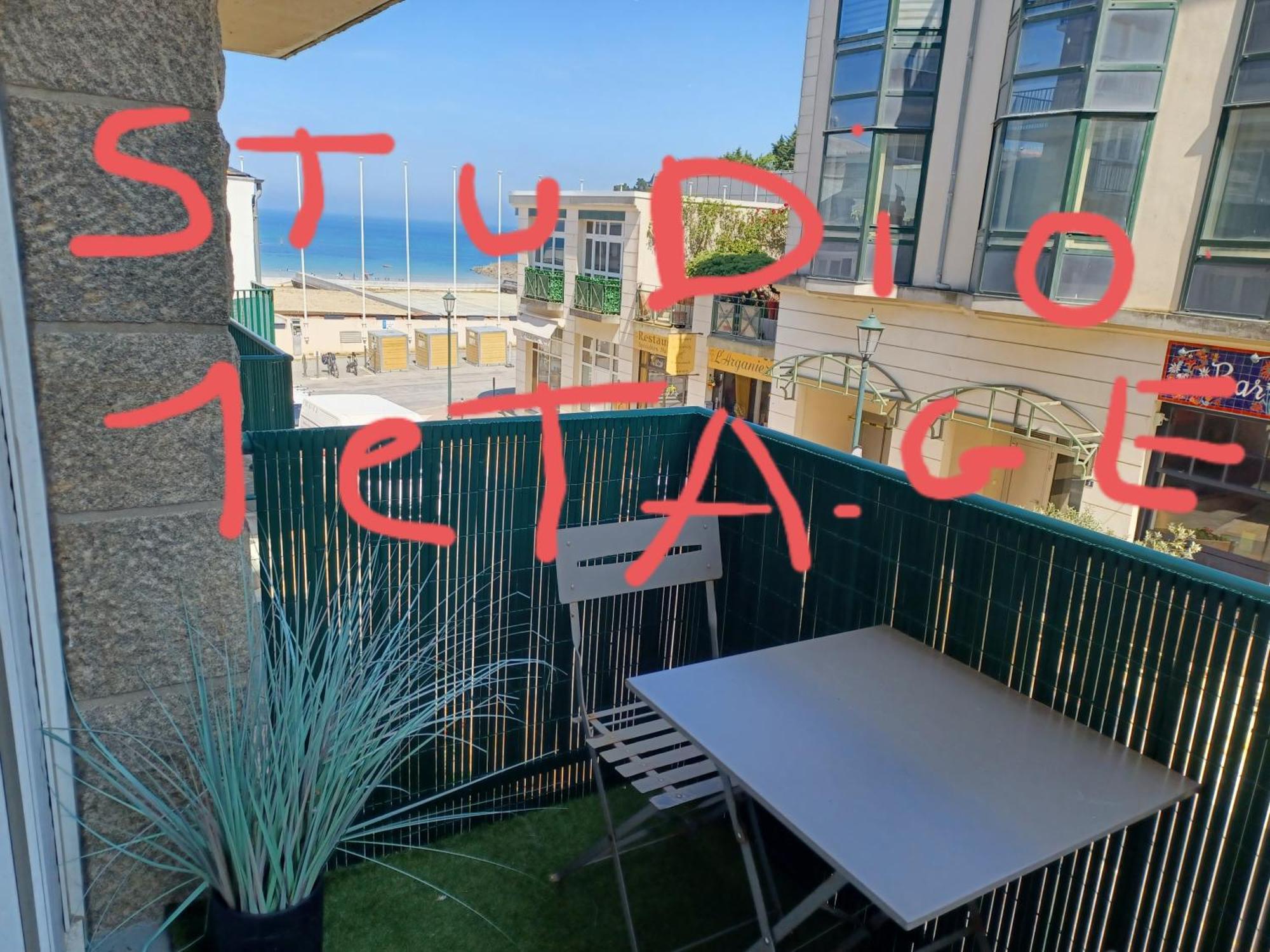 Les Studios Vue Mer Le Matlo دينار المظهر الخارجي الصورة